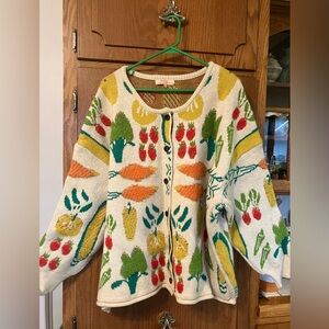 Colorful Patterned Women's Sweater